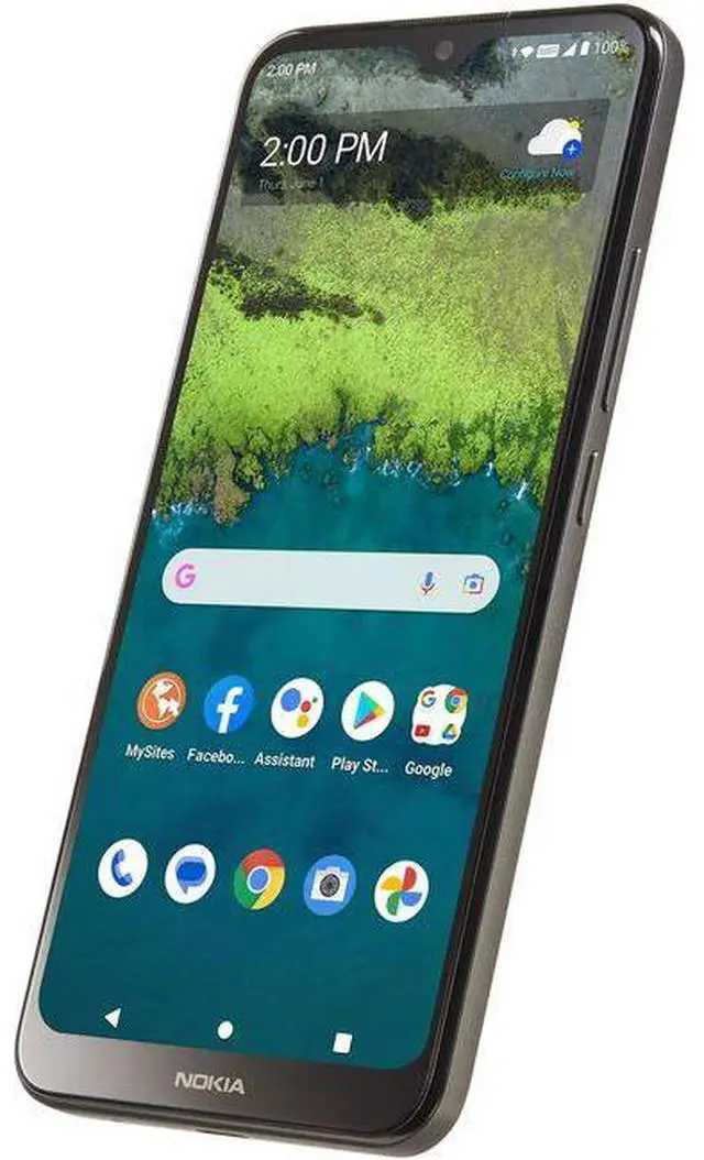 Alt view image 4 of 5 - Nokia  C110 - 32GB - Gray - Fully Unlocked - Excellent (Grade A)