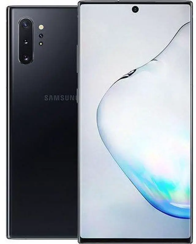 Main image of Samsung Galaxy Note 10+ - 256GB - Aura Black - 4G - Single Sim - Fully Unlocked - Excellent (Grade A)
