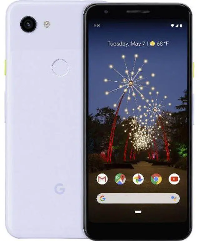 Main image of Google  Pixel 3a XL - 64GB - Purple-ish - Fully Unlocked - Excellent (Grade A)