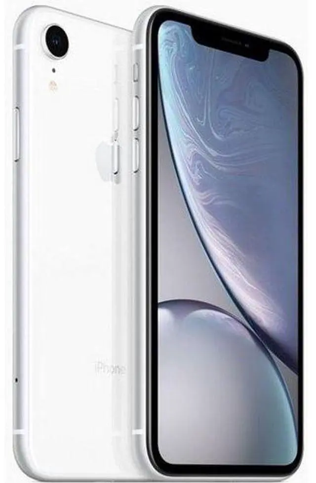 Alt view image 5 of 5 - Apple iPhone XR - 128GB - White - Fully Unlocked - Excellent (Grade A)