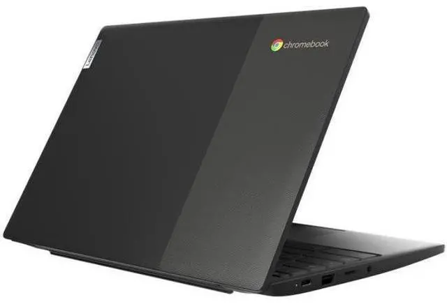 Alt view image 3 of 4 - Lenovo IdeaPad 3 Chromebook 11IGL05 Laptop 11.6" - Intel Celeron N4020 1.10GHz - 32GB - Onyx Black - 4GB RAM - 11.6 Inch - Acceptable (Grade C)