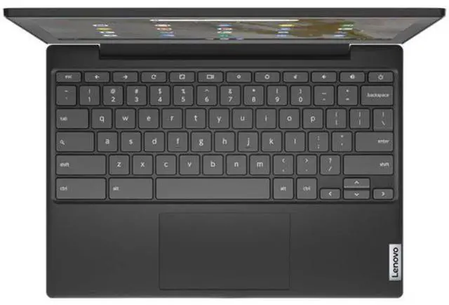 Alt view image 2 of 4 - Lenovo IdeaPad 3 Chromebook 11IGL05 Laptop 11.6" - Intel Celeron N4020 1.10GHz - 32GB - Onyx Black - 4GB RAM - 11.6 Inch - Acceptable (Grade C)