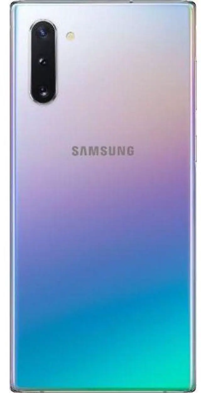 Alt view image 3 of 5 - Samsung Galaxy Note 10+ - 256GB - Aura Glow - 5G - Single Sim - Fully Unlocked - Excellent (Grade A)