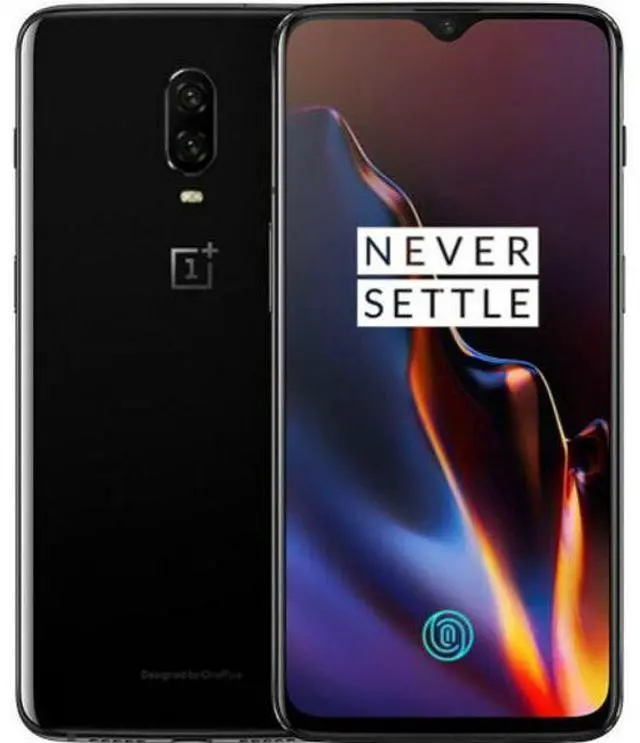 Main image of OnePlus  6T - 128GB - Mirror Black - 6GB RAM - Fully Unlocked - Excellent (Grade A)