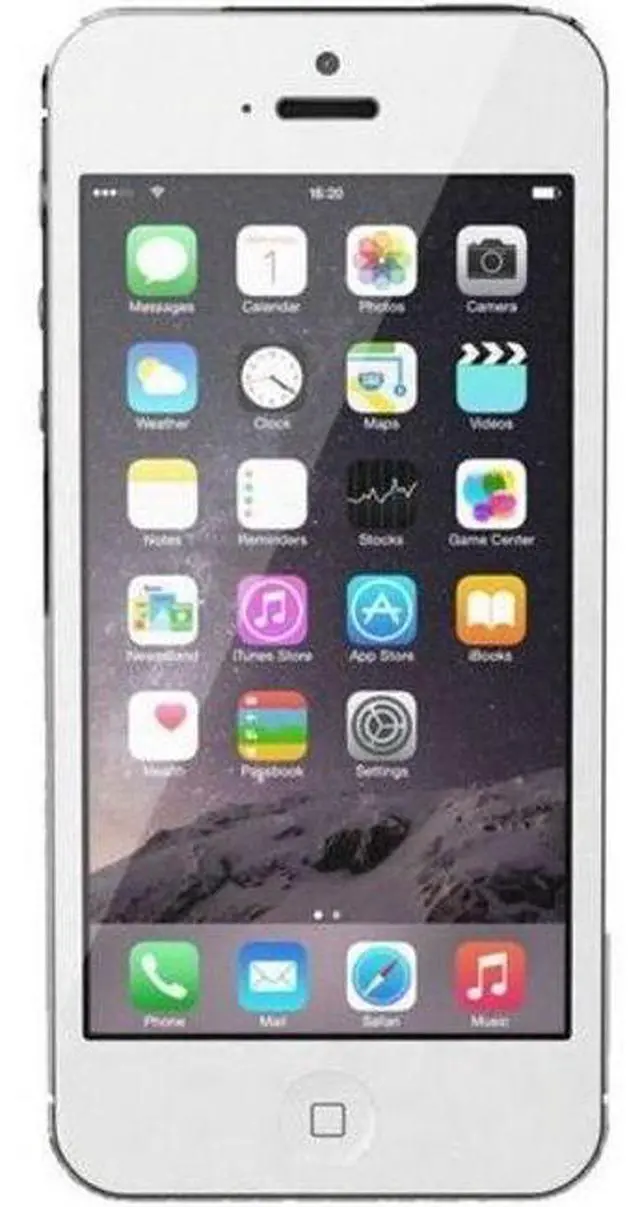 Alt view image 2 of 5 - Apple iPhone 5 - 16GB - Silver - Fully Unlocked - Good (Grade B)