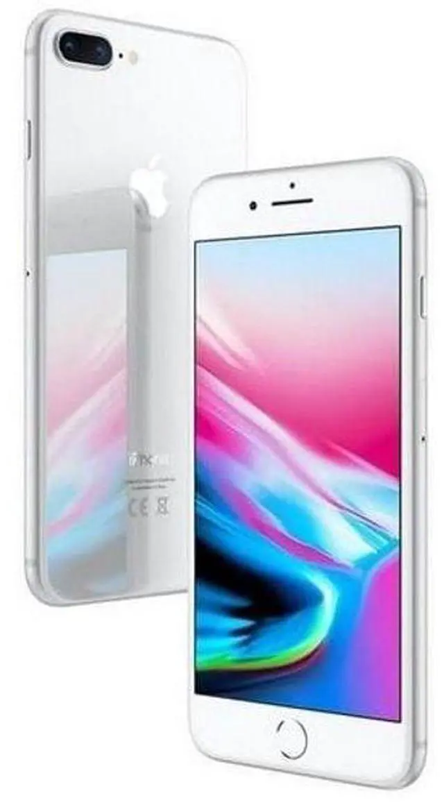 Alt view image 5 of 5 - Apple iPhone 8 Plus - 64GB - Silver - Fully Unlocked - Excellent (Grade A)