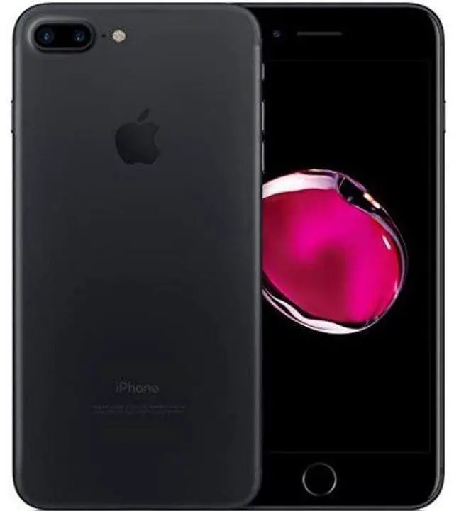 Main image of Apple iPhone 7 Plus - 256GB - Black - Fully Unlocked - Excellent (Grade A)