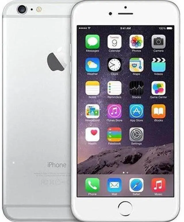 Main image of Apple iPhone 6s Plus - 64GB - Silver - Fully Unlocked - Good (Grade B)