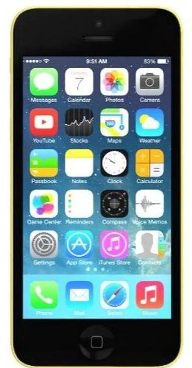 Alt view image 2 of 5 - Apple iPhone 5c - 16GB - Yellow - Fully Unlocked - Good (Grade B)