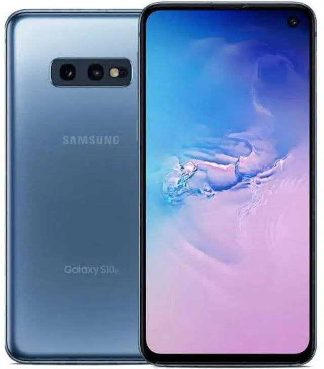 Main image of Samsung Galaxy S10e - 128GB - Prism Blue - Single Sim - 6GB RAM - Fully Unlocked - Excellent (Grade A)