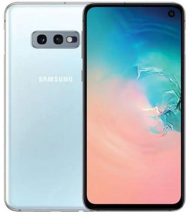 Main image of Samsung Galaxy S10e - 128GB - Prism White - Single Sim - 6GB RAM - Fully Unlocked - Excellent (Grade A)