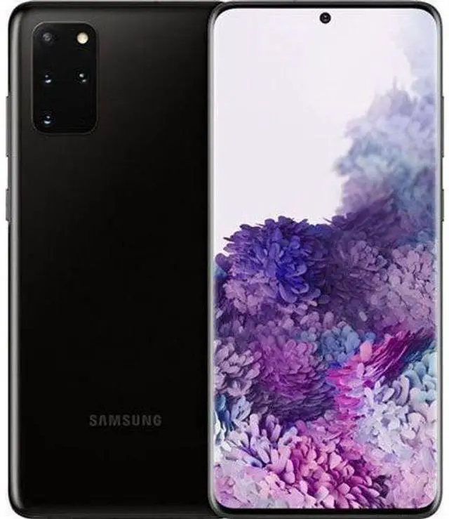 Main image of Samsung Galaxy S20+ - 128GB - Cosmic Black - 5G - Single Sim - GSM Unlocked - Excellent (Grade A)