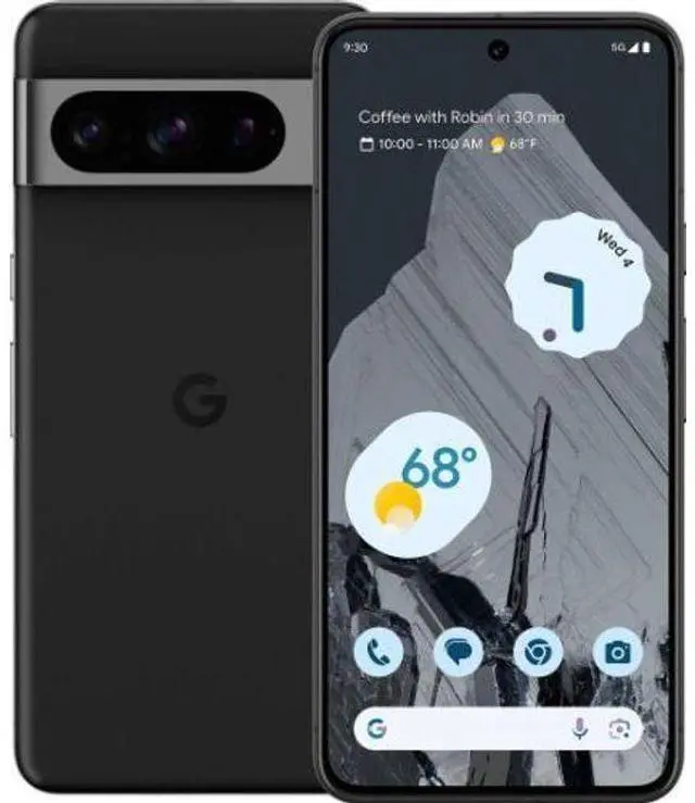 Main image of Google  Pixel 8 Pro (5G) - 128GB - Obsidian - Verizon - Acceptable (Grade C)