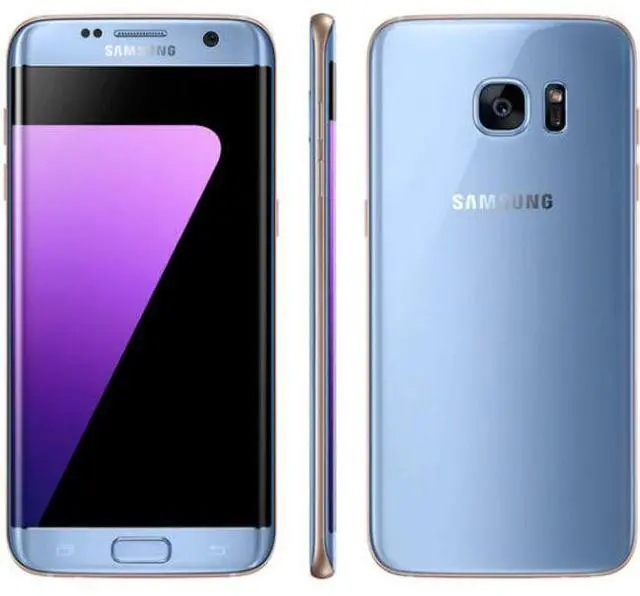 Main image of Samsung Galaxy S7 Edge - 32GB - Coral Blue - Single Sim - T-Mobile Locked - Excellent (Grade A)