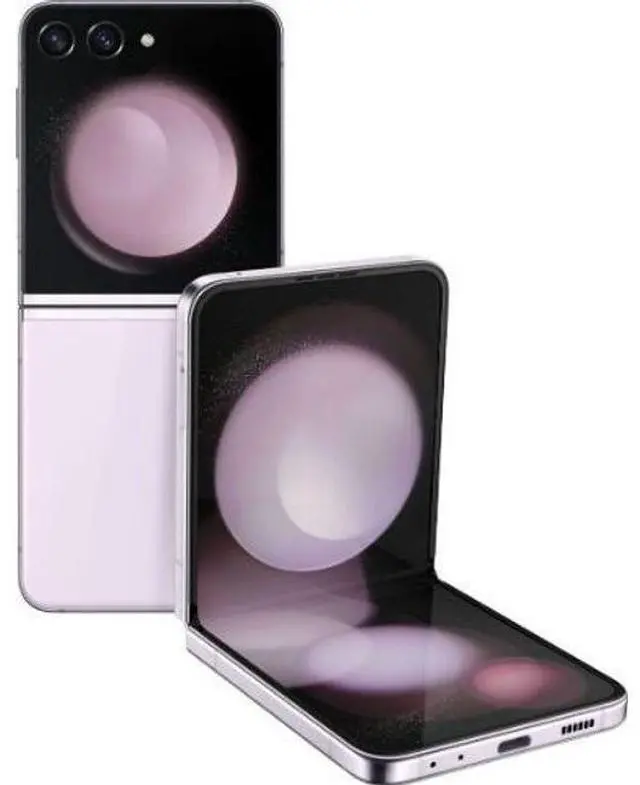 Main image of Samsung Galaxy Z Flip5 (5G) - 256GB - Lavender - Fully Unlocked - Excellent (Grade A)