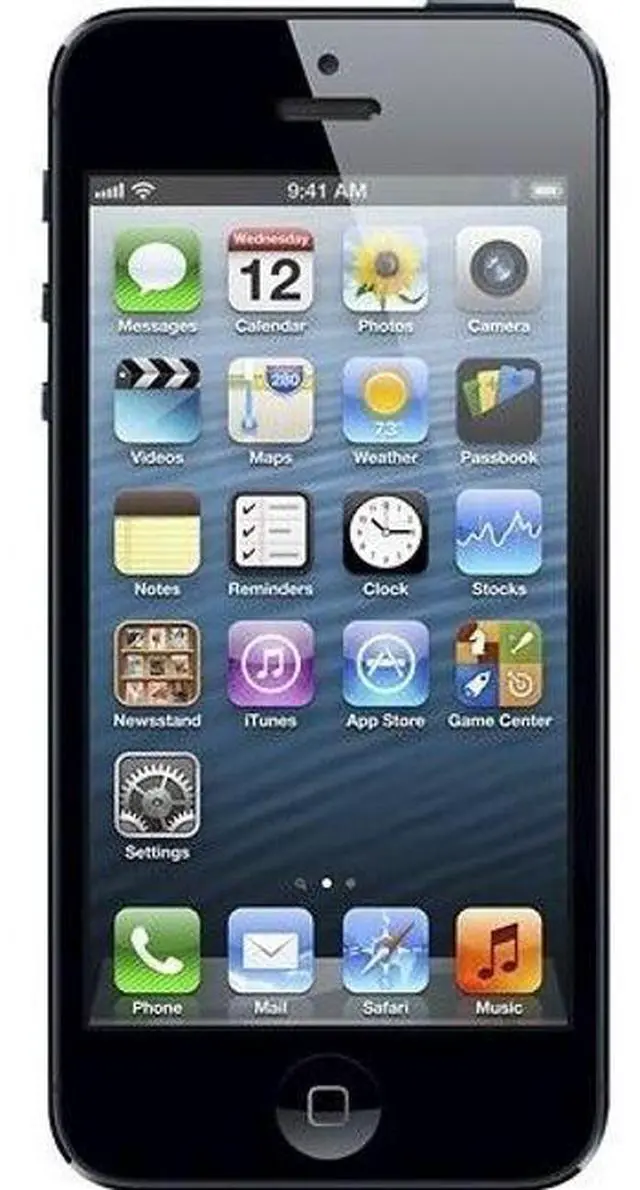 Alt view image 2 of 5 - Apple iPhone 5 - 16GB - Black - Fully Unlocked - Good (Grade B)
