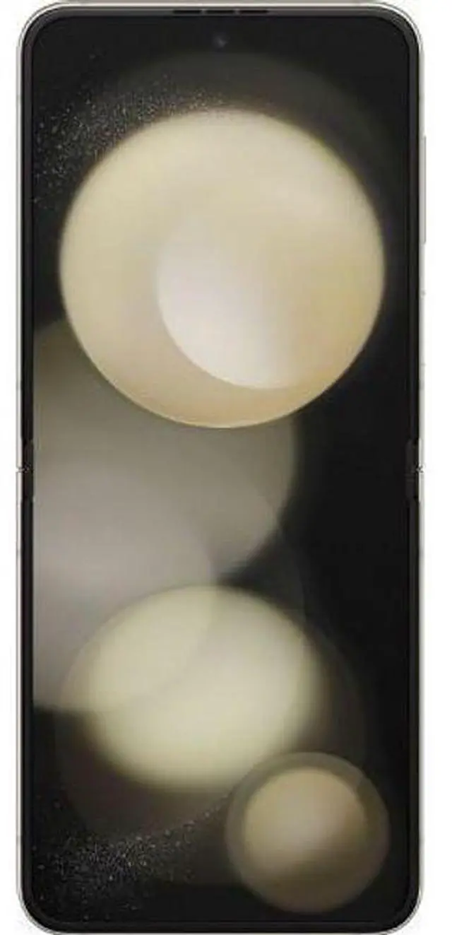 Alt view image 2 of 4 - Samsung Galaxy Z Flip5 (5G) - 256GB - Cream - Fully Unlocked - Good (Grade B)