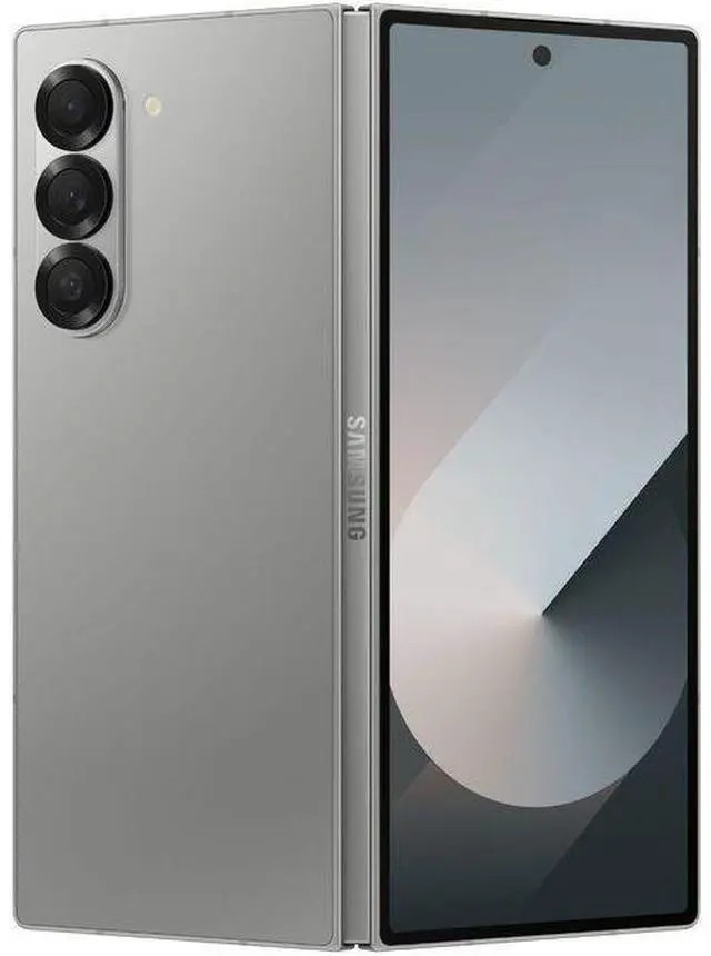 Main image of Samsung Galaxy Z Fold6 - 512GB - Silver Shadow - Single Sim - Fully Unlocked - Good (Grade B)