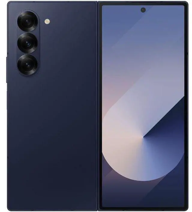Alt view image 5 of 7 - Samsung Galaxy Z Fold6 - 512GB - Navy - Single Sim - Fully Unlocked - Good (Grade B)