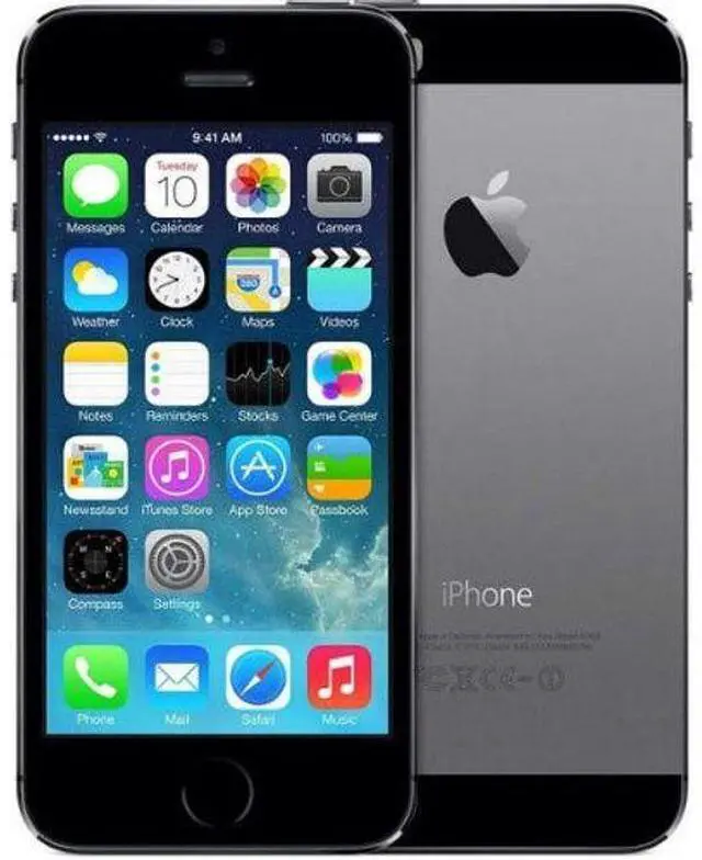 Main image of Apple iPhone 5s - 32GB - Space Grey - Fully Unlocked - Good (Grade B)