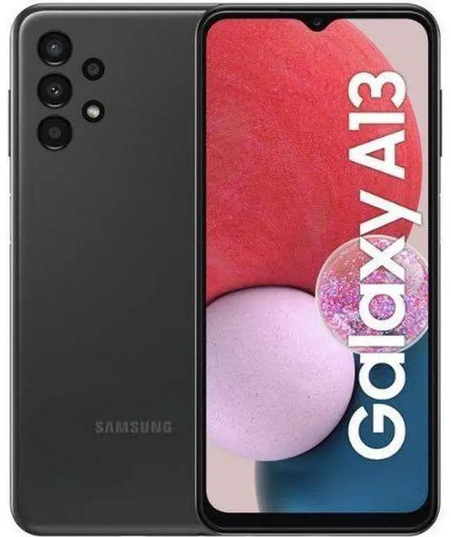 Main image of Samsung Galaxy A13 - 32GB - Black - Single Sim - 3GB RAM - Fully Unlocked - Acceptable (Grade C)
