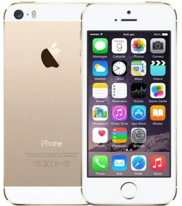 Main image of Apple iPhone 5s - 16GB - Gold - Fully Unlocked - Good (Grade B)