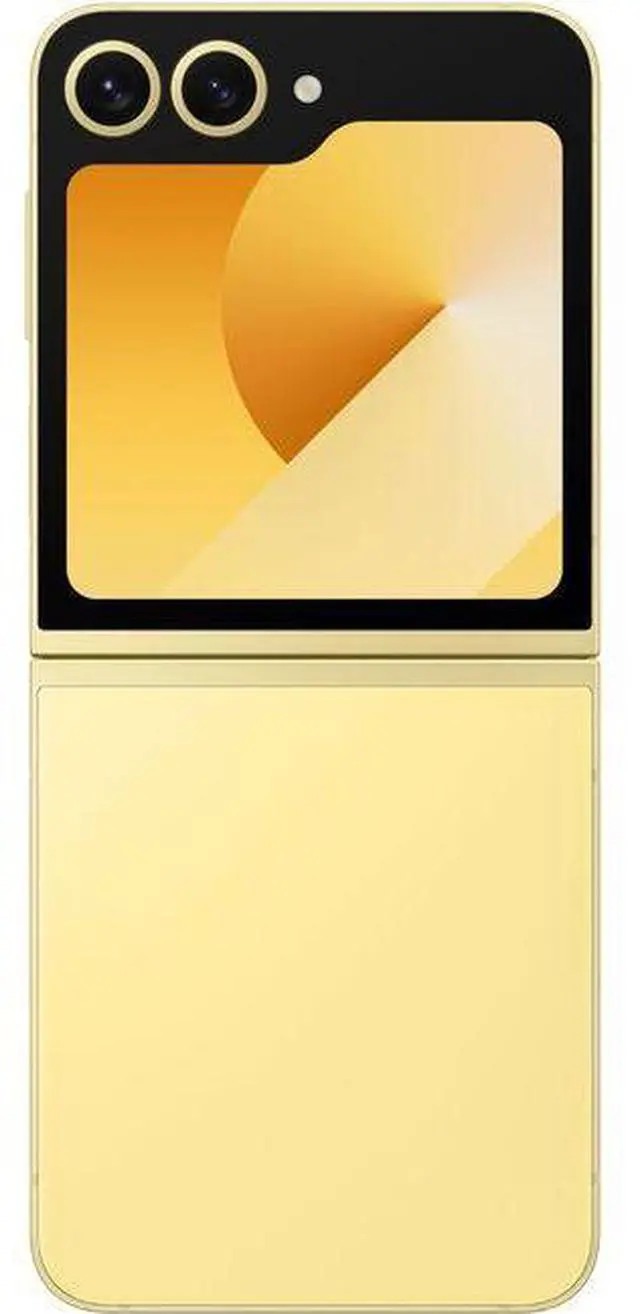Alt view image 5 of 7 - Samsung Galaxy Z Flip6 - 256GB - Yellow - Fully Unlocked - Excellent (Grade A)