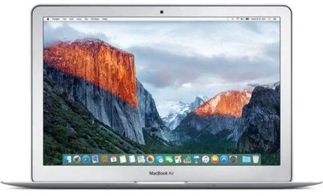 Main image of Apple MacBook Air (2015) 11.6-inch - Intel Core i5 1.6GHz - 128GB - Silver - 4GB RAM - Good (Grade B)