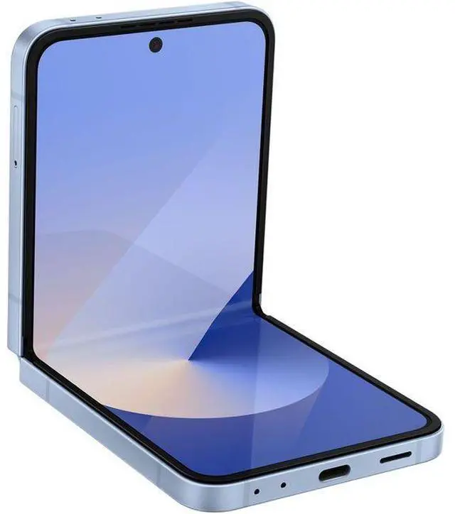 Alt view image 2 of 7 - Samsung Galaxy Z Flip6 - 512GB - Blue - Fully Unlocked - Premium