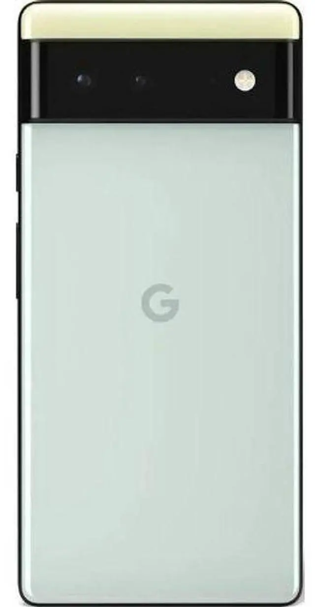 Alt view image 3 of 5 - Google  Pixel 6 - 128GB - Sorta Seafoam - Fully Unlocked - Good (Grade B)