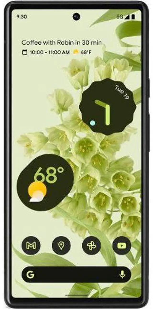 Alt view image 2 of 5 - Google  Pixel 6 - 128GB - Sorta Seafoam - Fully Unlocked - Good (Grade B)