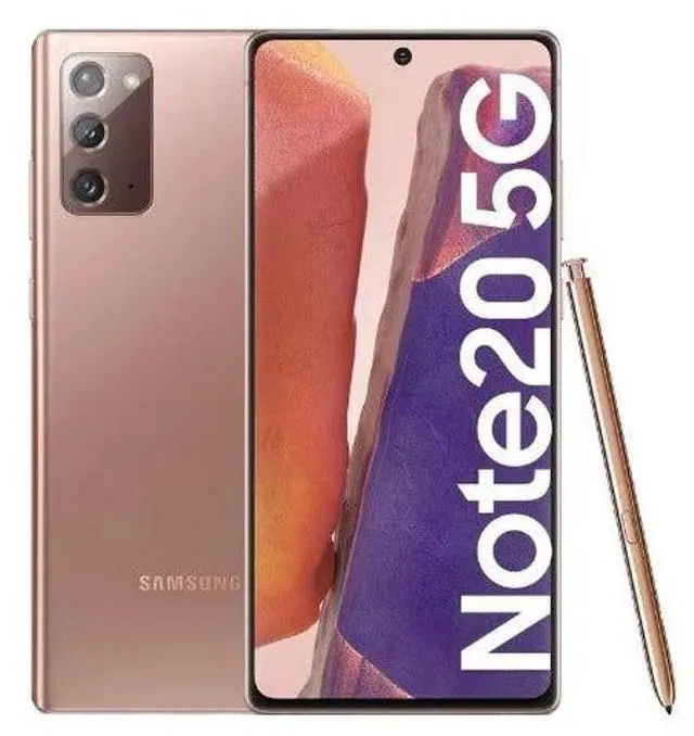 Main image of Samsung Galaxy Note 20 - 128GB - Mystic Bronze - 4G - Single Sim - Fully Unlocked - Acceptable (Grade C)