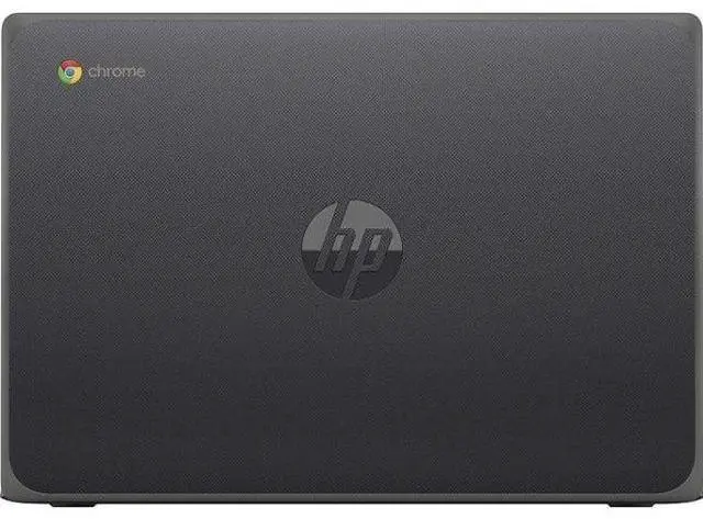 Alt view image 4 of 4 - HP Chromebook 11A G8 EE Laptop 11.6" - AMD A4-9120C 1.6GHz - 32GB - Black - 4GB RAM - 11.6 Inch - Good (Grade B)