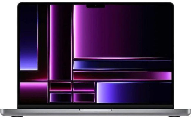 Main image of Apple MacBook Pro 14-inch (2023) - M2 - Apple M2 Pro chip: 10-core CPU/16-Core GPU - 512GB - Space Grey - 16GB RAM - Excellent (Grade A)