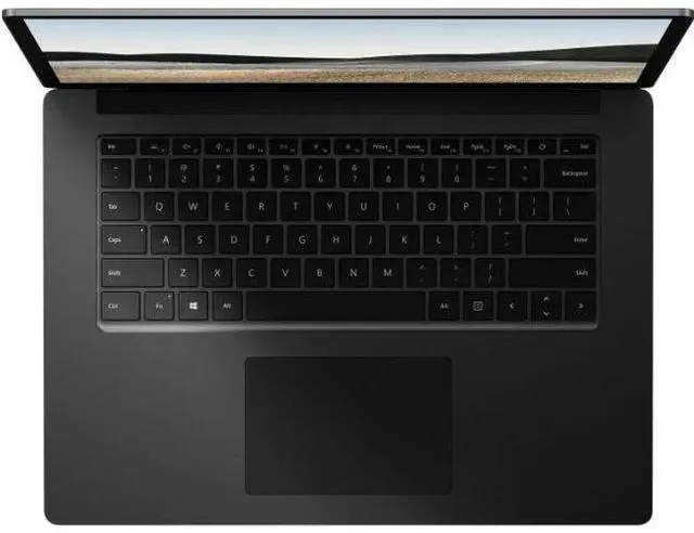 Alt view image 2 of 5 - Microsoft Surface Laptop 4 15-inch - Intel Core i7-1185G7 3.0GHz - 256GB - Matte Black - 16GB RAM - 15 Inch - Acceptable (Grade C)