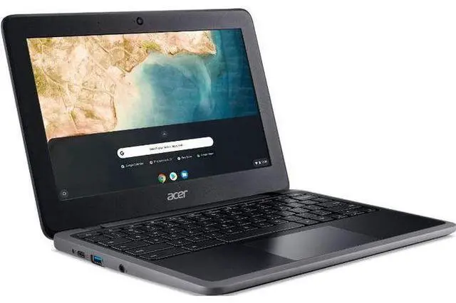 Alt view image 2 of 4 - Acer Chromebook 311 C733 Laptop 11.6" - Intel Celeron N4000 1.1GHz - 32GB - Shale Black - 4GB RAM - 11.6 Inch - Good (Grade B)