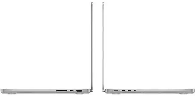 Alt view image 3 of 5 - Apple MacBook Pro (2024) 14-inch - Apple M4 Pro chip: 14core CPU/32core GPU - 1TB - Silver - 36GB RAM - Excellent (Grade A)