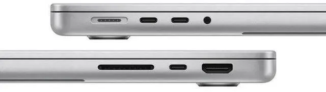 Alt view image 4 of 5 - Apple MacBook Pro (2024) 14-inch - Apple M4 Pro chip: 14core CPU/32core GPU - 1TB - Silver - 36GB RAM - Excellent (Grade A)