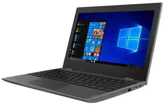 Alt view image 3 of 4 - Lenovo 100e Chromebook (2nd Gen) Laptop 11.6" - AMD A4-9120C 1.6GHz - 32GB - Black - 4GB RAM - 11.6 Inch - Excellent (Grade A)