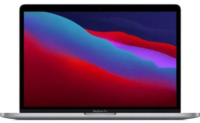 Main image of Apple MacBook Pro 13.3-inch (2020) - M1 - Apple M1 Chip: 8-Core CPU/8-Core GPU - 256GB - Space Grey - 8GB RAM - 2 Thunderbolts - Touchbar - Excellent (Grade A)