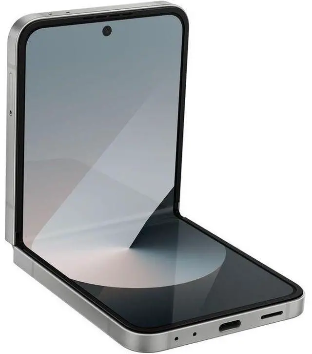 Alt view image 2 of 7 - Samsung Galaxy Z Flip6 - 512GB - Silver Shadow - Fully Unlocked - Premium