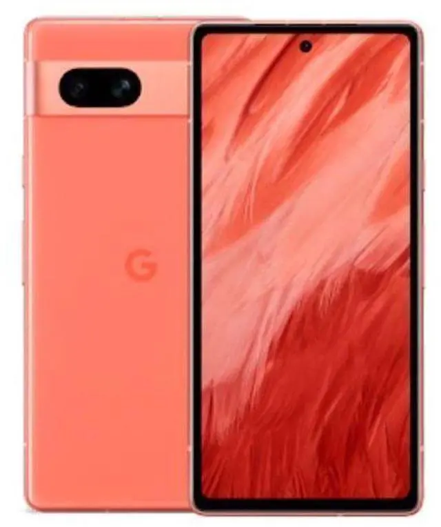 Main image of Google  Pixel 7a - 128GB - Coral - Fully Unlocked - Good (Grade B)