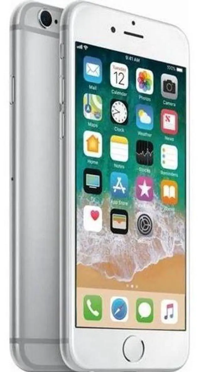 Alt view image 5 of 5 - Apple iPhone 6 - 16GB - Silver - Fully Unlocked - Good (Grade B)
