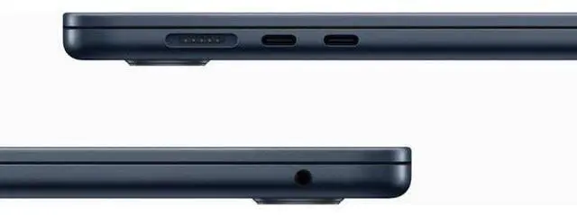 Alt view image 3 of 4 - Apple MacBook Air (2023) 15.3-inch - Apple M2 Chip: 8-Core CPU/10-Core GPU - 1TB - Midnight - 16GB RAM - Acceptable (Grade C)