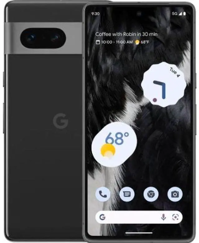 Main image of Google  Pixel 7 - 128GB - Obsidian - GSM Unlocked - Good (Grade B)