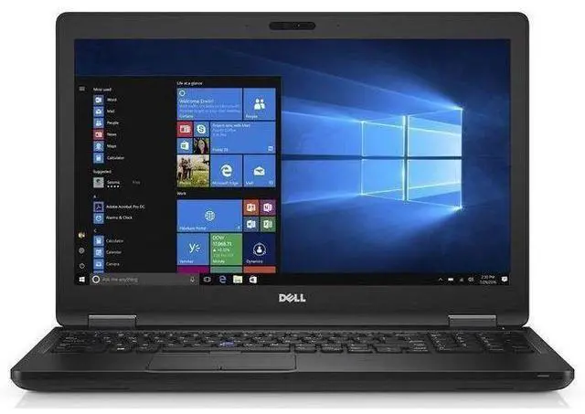 Main image of Dell Latitude 5580 Laptop 15.6" - Intel Core i5-7300U 2.6GHz - 240GB - Black - 32GB RAM - 15.6 Inch - Excellent (Grade A)