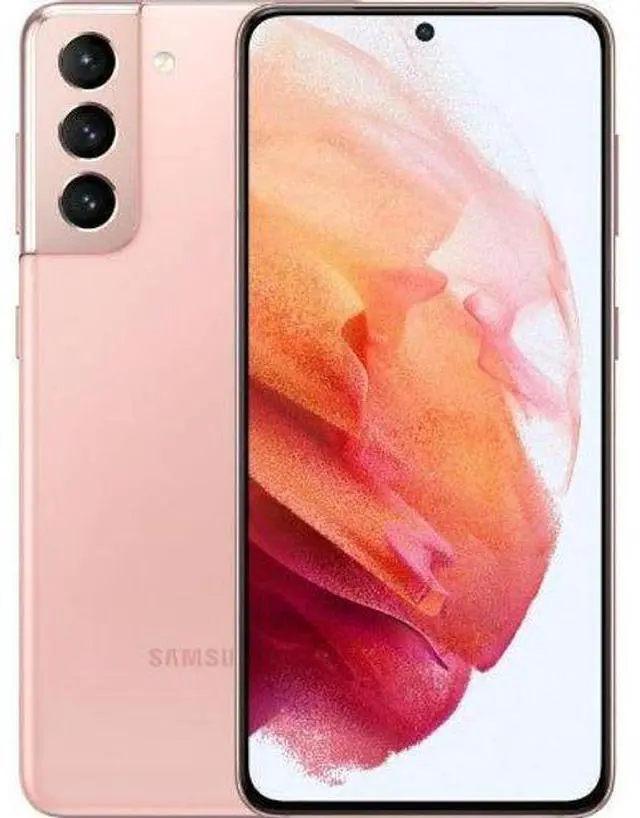 Main image of Samsung Galaxy S21 - 256GB - Phantom Pink - 5G - Single Sim - Fully Unlocked - Excellent (Grade A)