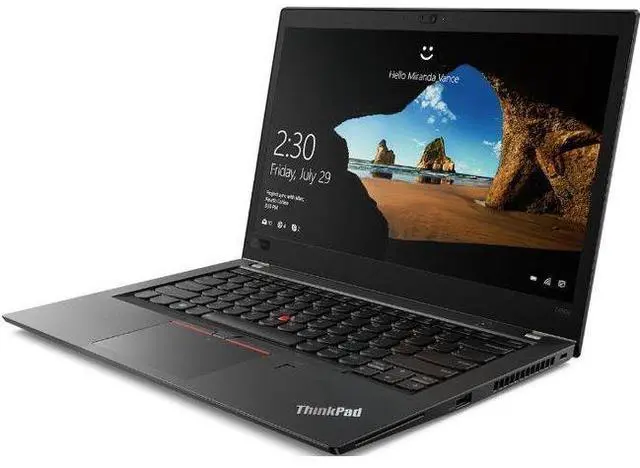 Alt view image 3 of 6 - Lenovo ThinkPad T480s Laptop 14" - Intel Core i5-8250U 1.6GHz - 1TB - Black - 16GB RAM - 14 Inch - Excellent (Grade A)