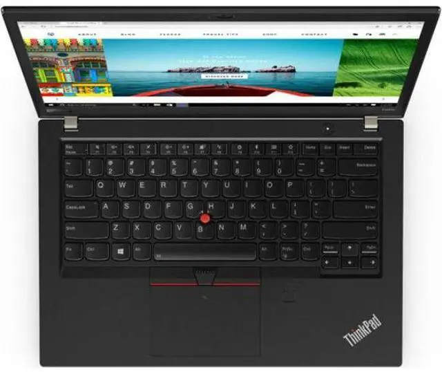 Alt view image 4 of 6 - Lenovo ThinkPad T480s Laptop 14" - Intel Core i5-8250U 1.6GHz - 1TB - Black - 16GB RAM - 14 Inch - Excellent (Grade A)