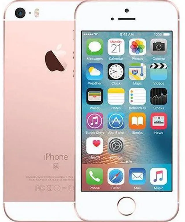 Main image of Apple iPhone SE (2016) - 64GB - Rose Gold - Fully Unlocked - Good (Grade B)